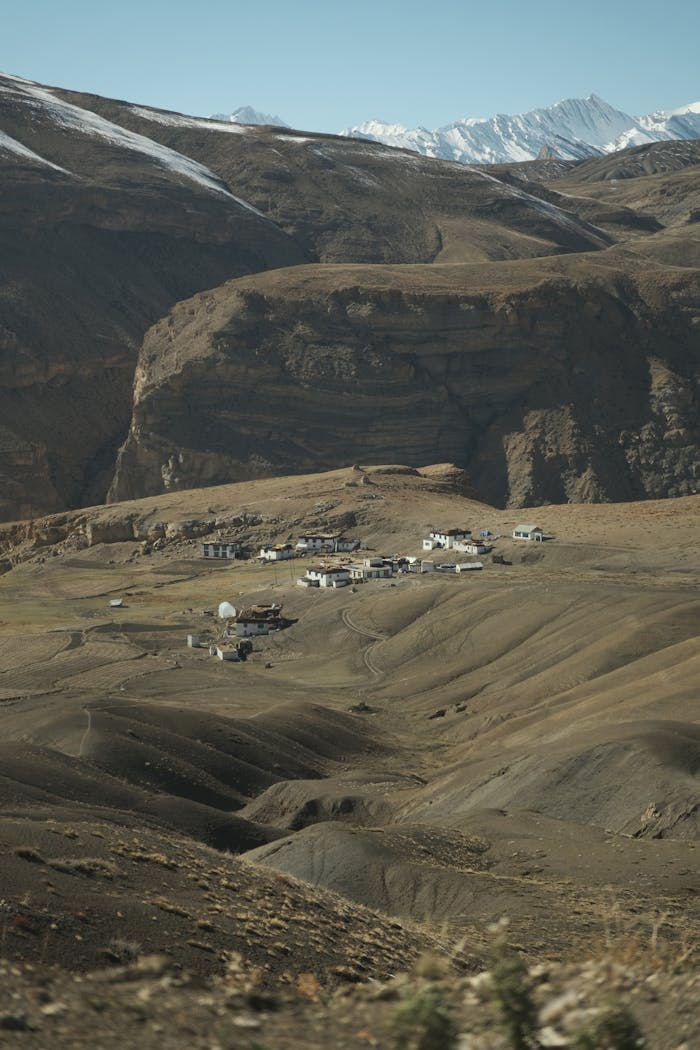 Home Free stock photo of 4k landscape, desert, himachal pradesh